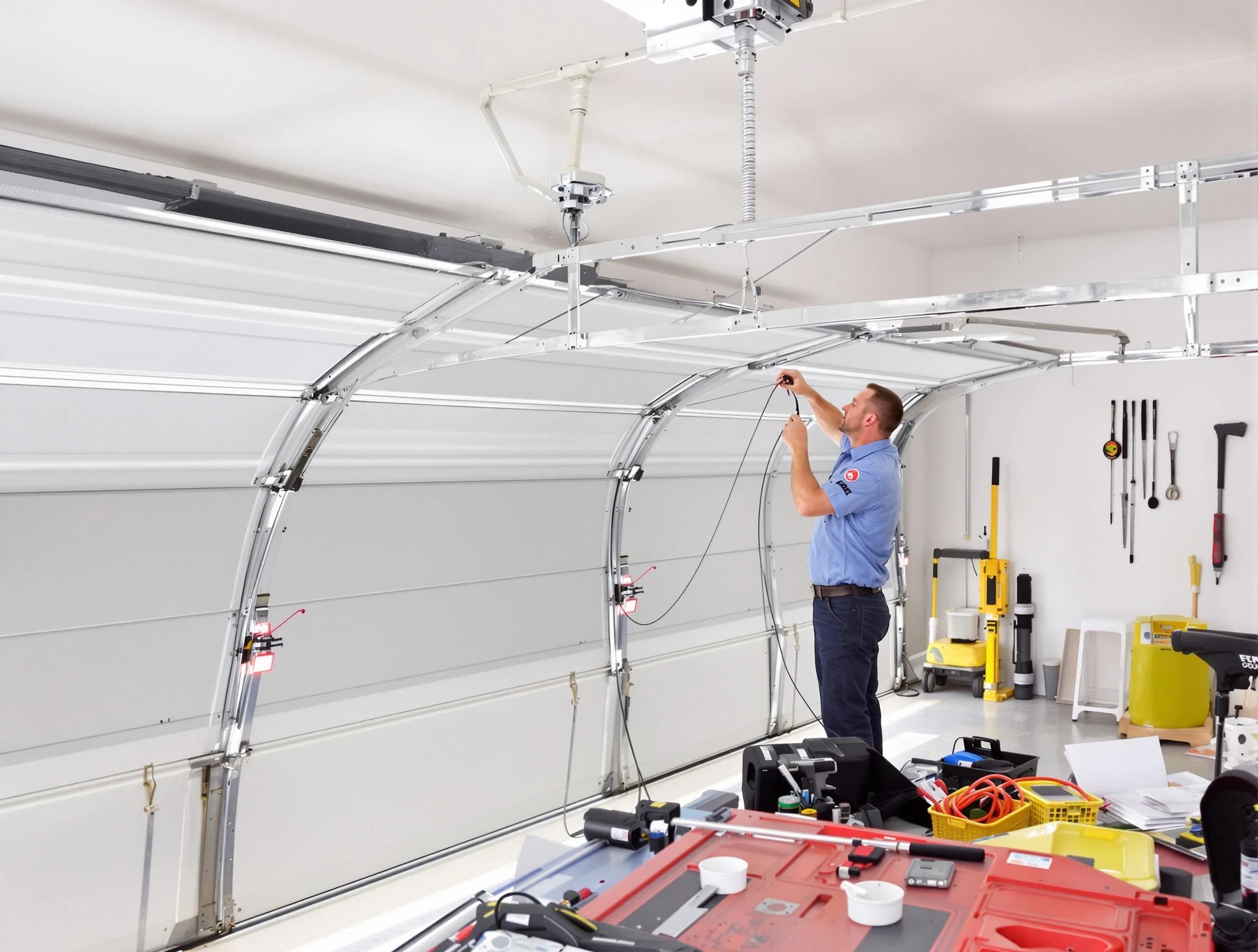 Garage door cable repair service by Englewood Garage Door Repair in Englewood