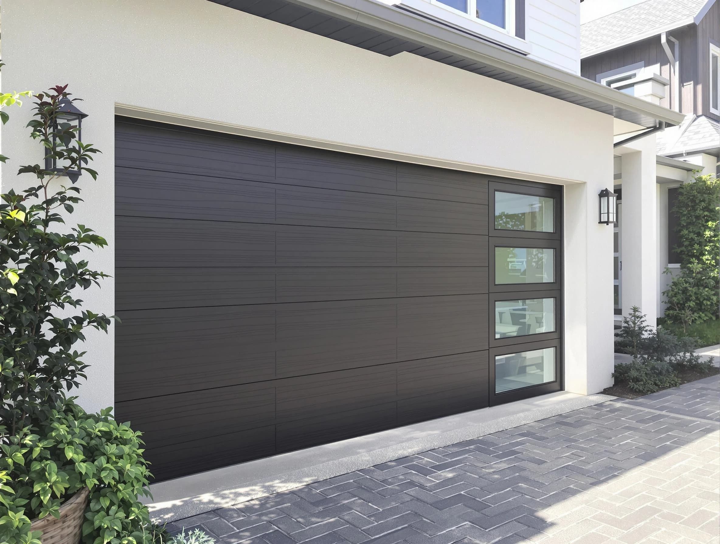 Custom garage door installation by Englewood Garage Door Repair in Englewood