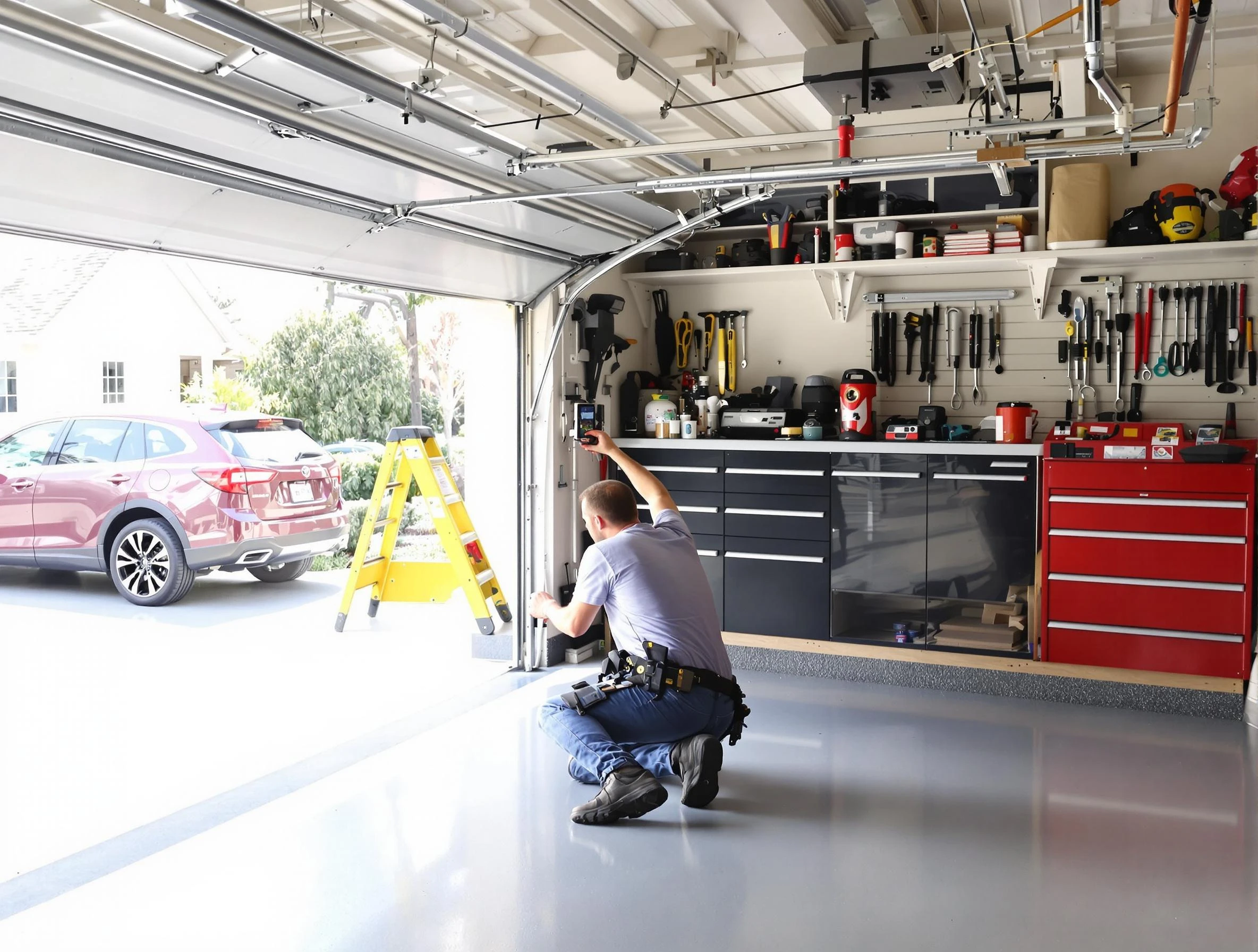 Local garage door repair service by Englewood Garage Door Repair in Englewood