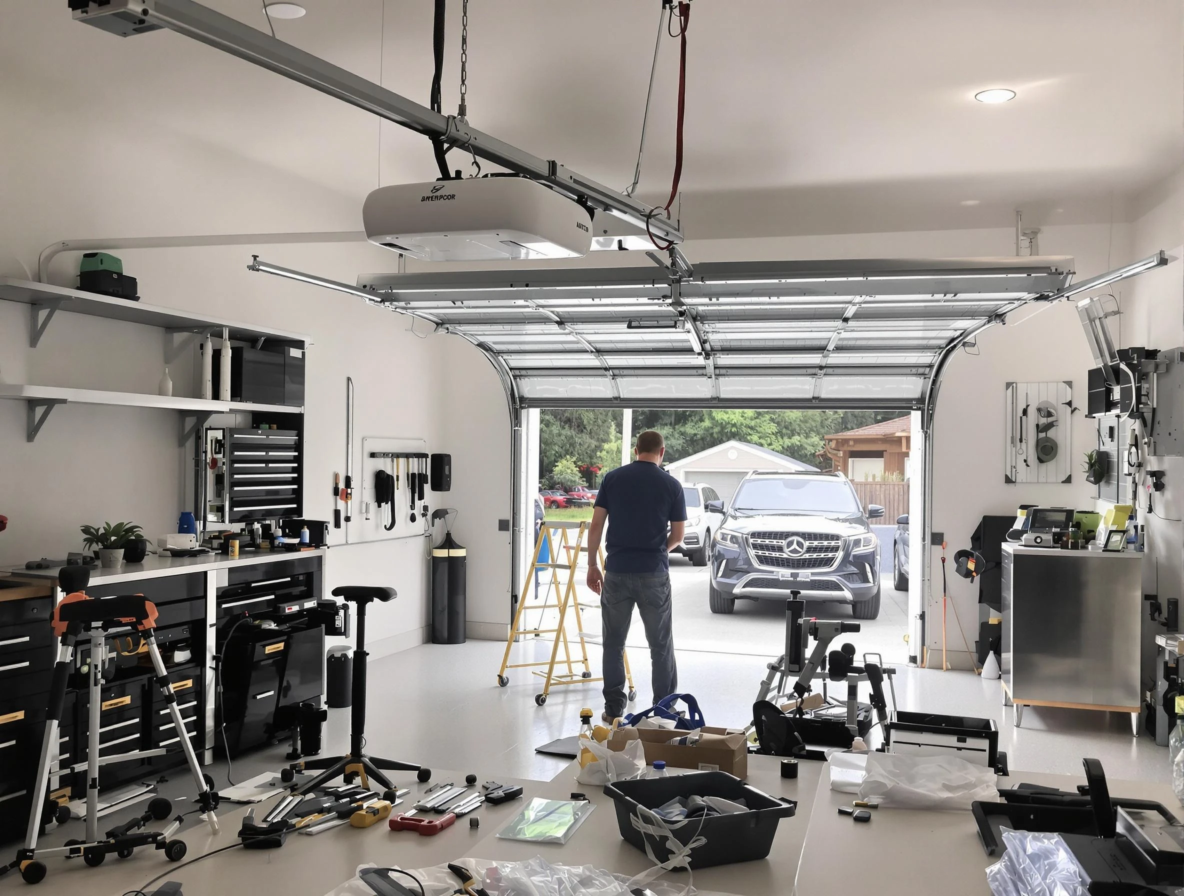 Garage door opener installation by Englewood Garage Door Repair in Englewood