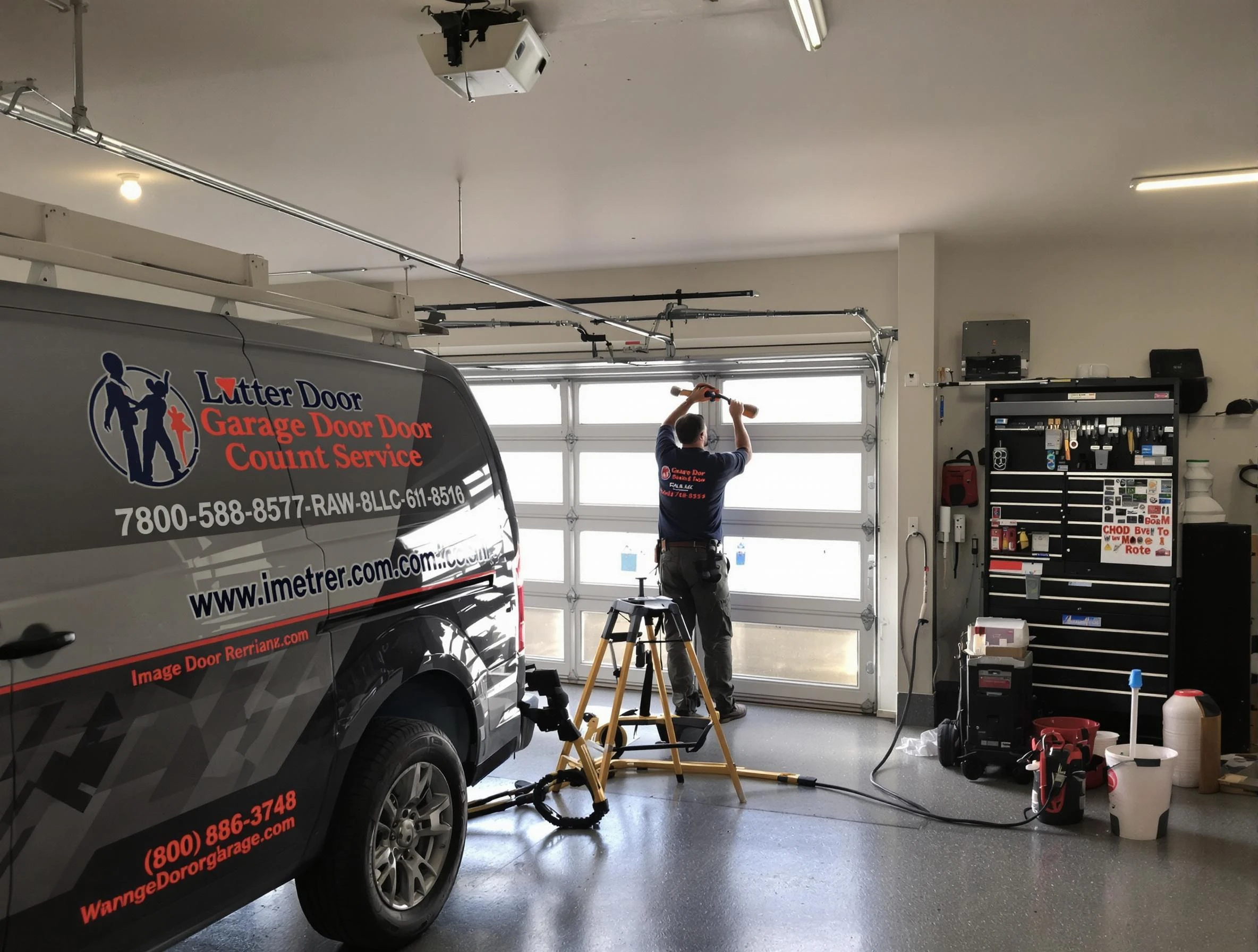 Englewood Garage Door Repair rapid response team performing same-day repair in Englewood